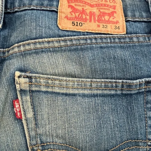 Levi's Light Blue Skinny Jeans - Picture 4 of 4